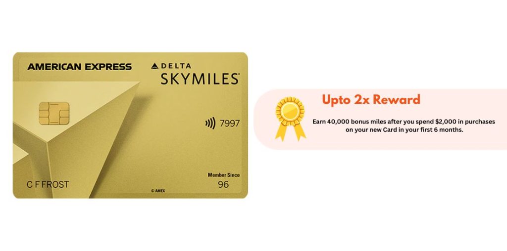 Delta Sky Miles Gold American Express Card
