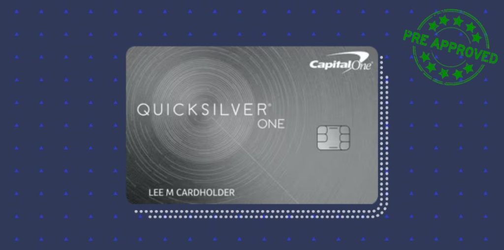 Capital One Quicksilver One Cash Rewards Credit Card 